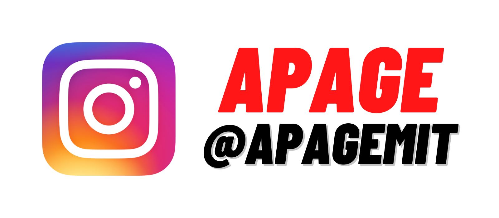 APAGE Instagram